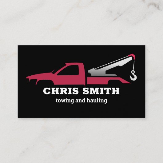 曳航業務 名刺 (正面)