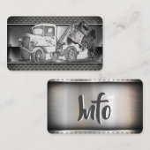 曳航車スケッチ名刺 名刺 (正面/裏面)