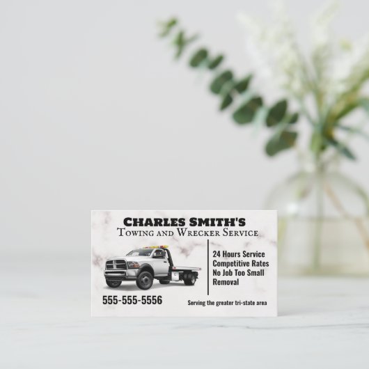 曳航難破船の名刺 名刺 (スタンド正面)