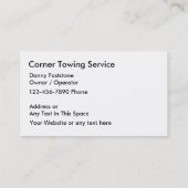 曳航難破船の名刺 名刺 (裏面)