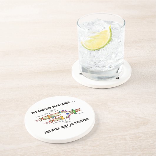 更に別の年より古いまだちょうど歪んだDNAとして コースター (側面)