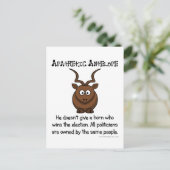 更に別の無感情な投票者 ポストカード (スタンド正面)