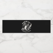 更年期おもしろいホットフラッシュ水ボトルラベル ペットボトルラベル (シングルラベル)