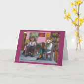 更年期のグリーティングカード カード (黄色い花)