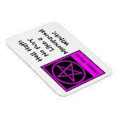 更年期の魔女冷蔵庫用マグネットバイチーキーウィッチ マグネット (右側)