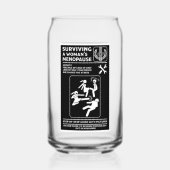 更年期を乗り切る ガラス缶 (正面)