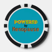 更年期パワー全開 3 ポーカーチップ (正面)