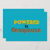 更年期障害で駆動3 招待状 (正面/裏面)