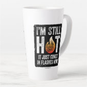 更年期障害(まだ暑い)ラテマグカップ カフェラテマグ (右アングル)