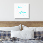 更新する時間 キャンバスプリント (インサイチュ (寝室))