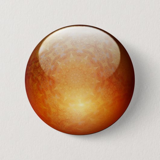 更新の宝石ボタン 缶バッジ (正面)