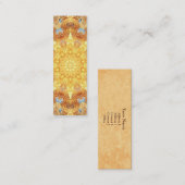 更新の曼荼羅のしおりの名刺 スキニー名刺 (正面/裏面)