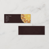 更新の曼荼羅のプロフィールの名刺 スキニー名刺 (正面/裏面)