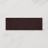 更新の曼荼羅のプロフィールの名刺 スキニー名刺 (裏面)