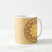 更新の曼荼羅のマグ コーヒーマグカップ (正面右)