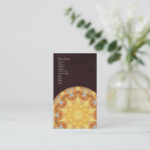 更新の曼荼羅の縦の名刺 名刺 (スタンド正面)