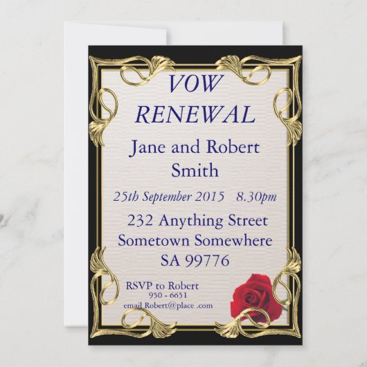 更新の申請 招待状 (裏面)