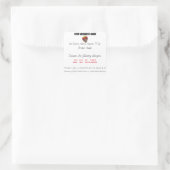 更新テキサス州コテージ法食品ラベルのシール スクエアシール (バッグ)