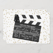 更新プログラムのinvitatiおもしろいに結婚ついて再試行する 招待状 (正面/裏面)