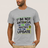 更新保留 Tシャツ (正面)