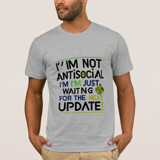 更新保留 Tシャツ (正面)