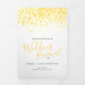 更新式結婚イエローグレープログラム 三つ折りプログラム (カバー)