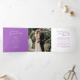 更新式結婚プログラム紫 三つ折りプログラム