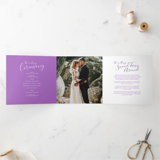 更新式結婚プログラム紫 三つ折りプログラム (内部)