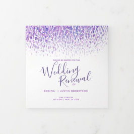 更新式結婚プログラム紫 三つ折りプログラム