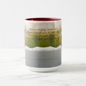 更新日時:(鳥)ショウジョウコウカンチョウと訪問者の天国詩 マグカップ (中央)