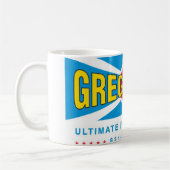 更新済ロゴのマグ コーヒーマグカップ (左)