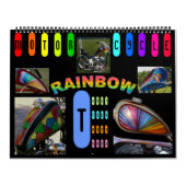 更新済! オートバイの虹2013年 -- 18か月 カレンダー (カバー)