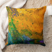 "更新"のカスタムの抽象的な装飾用クッション クッション (ブランケット)