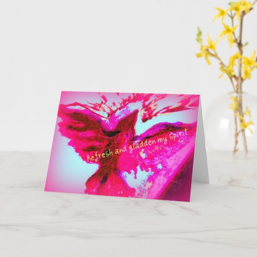 更新 カード (黄色い花)