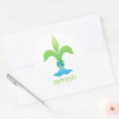 更新 ラウンドシール (封筒)