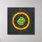 更新： {26}終了がある場合、開始がある キャンバスプリント (正面)