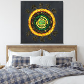 更新： {28}終了がある場合、開始がある キャンバスプリント (インサイチュ (寝室))