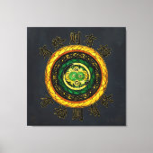 更新： {32}終了がある場合、開始がある キャンバスプリント (正面)