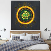 更新： {40}終了がある場合、開始がある キャンバスプリント (インサイチュ (寝室))