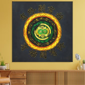 更新： {40}終了がある場合、開始がある キャンバスプリント (インサイチュ (リビング))