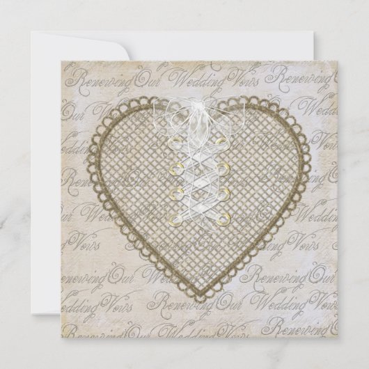 更新Vows招待状魅力的- & Quaint 招待状 (正面)