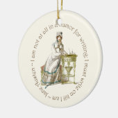 書いて下さい セラミックオーナメント (左)