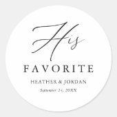 書お気に入りの道結婚箱 ラウンドシール (正面)