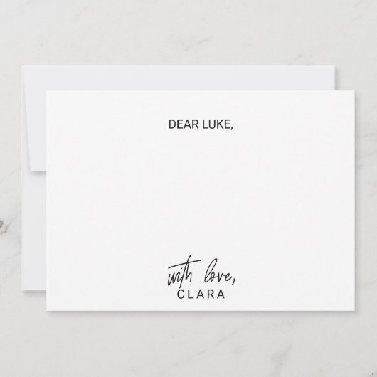 書お洒落は僕の書道家になるぞ 招待状 (裏面)