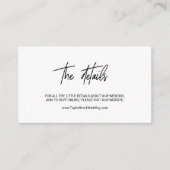 書お洒落道のオ結婚ンライン詳細 エンクロージャーカード (正面)