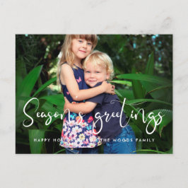 書お洒落道の季節の挨拶の写真 ポストカード