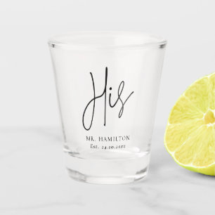 書お洒落道の花婿 ショットグラス