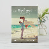書お洒落道写真結婚のサンキューカード サンキューカード (スタンド正面)