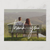 書お洒落道 |フォトオーバーレイ、ありがとうございます ポストカード (正面)