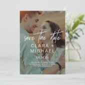 書お洒落道 |濃いフォトオーバーレイ セーブザデート (スタンド正面)